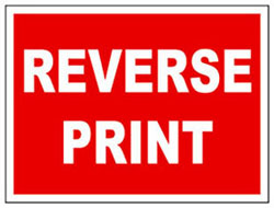 Reverse Print